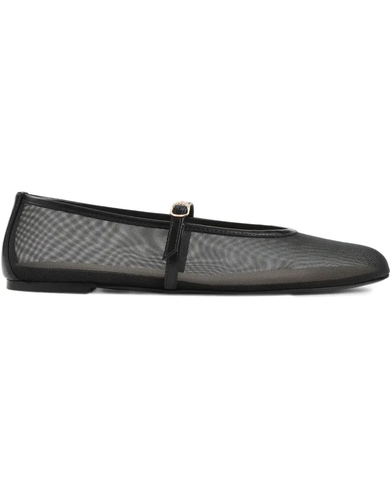 Stuart Weitzman Ballerinas aus Leder - Schwarz Schwarz