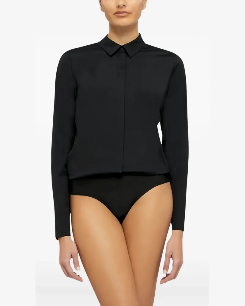 Wolford London Effect body - Schwarz Schwarz