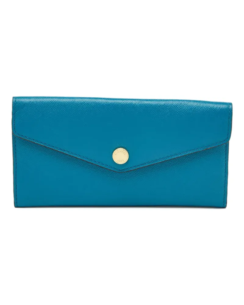 Michael Kors flap continental wallet - Blau Blau