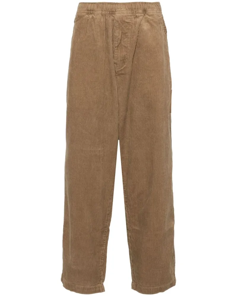 BAPE Hose aus Cord - Braun Braun