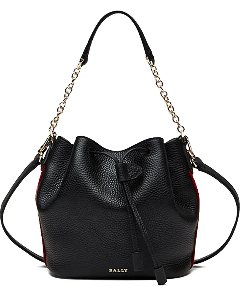 Bally Handtasche aus Leder - Schwarz Schwarz