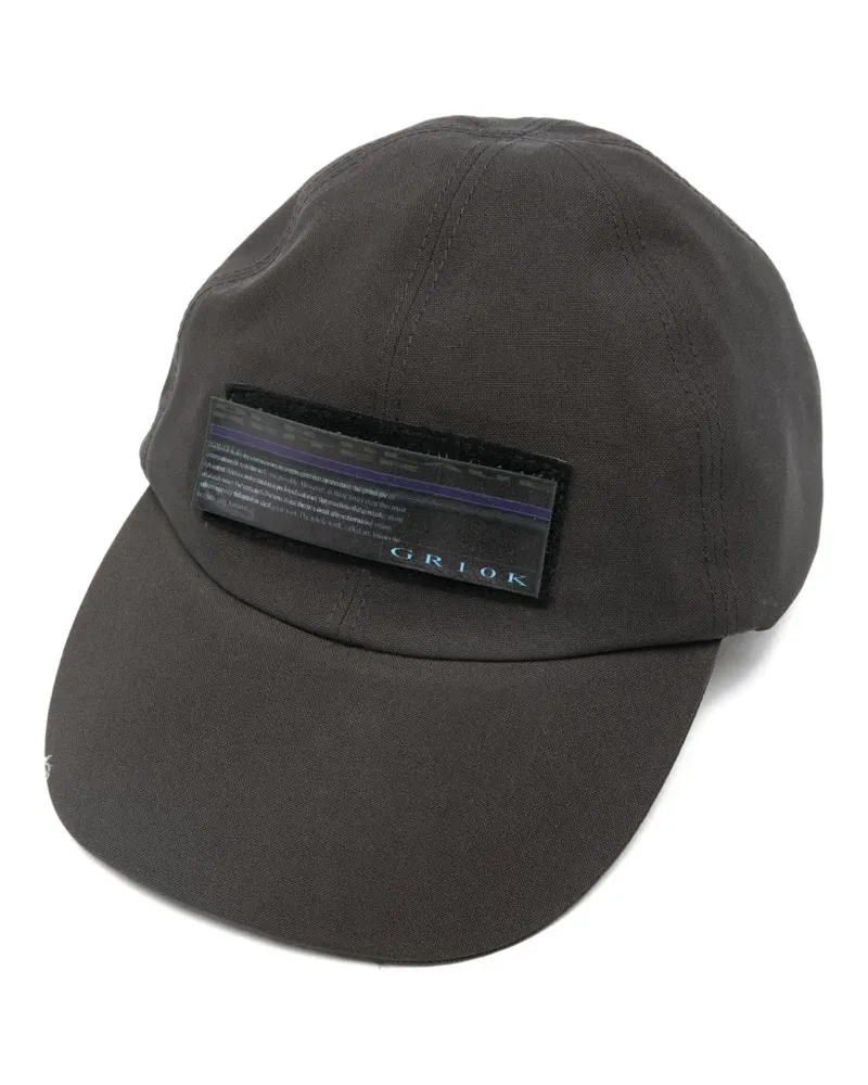 GR10K logo-patch cap - Grau Grau