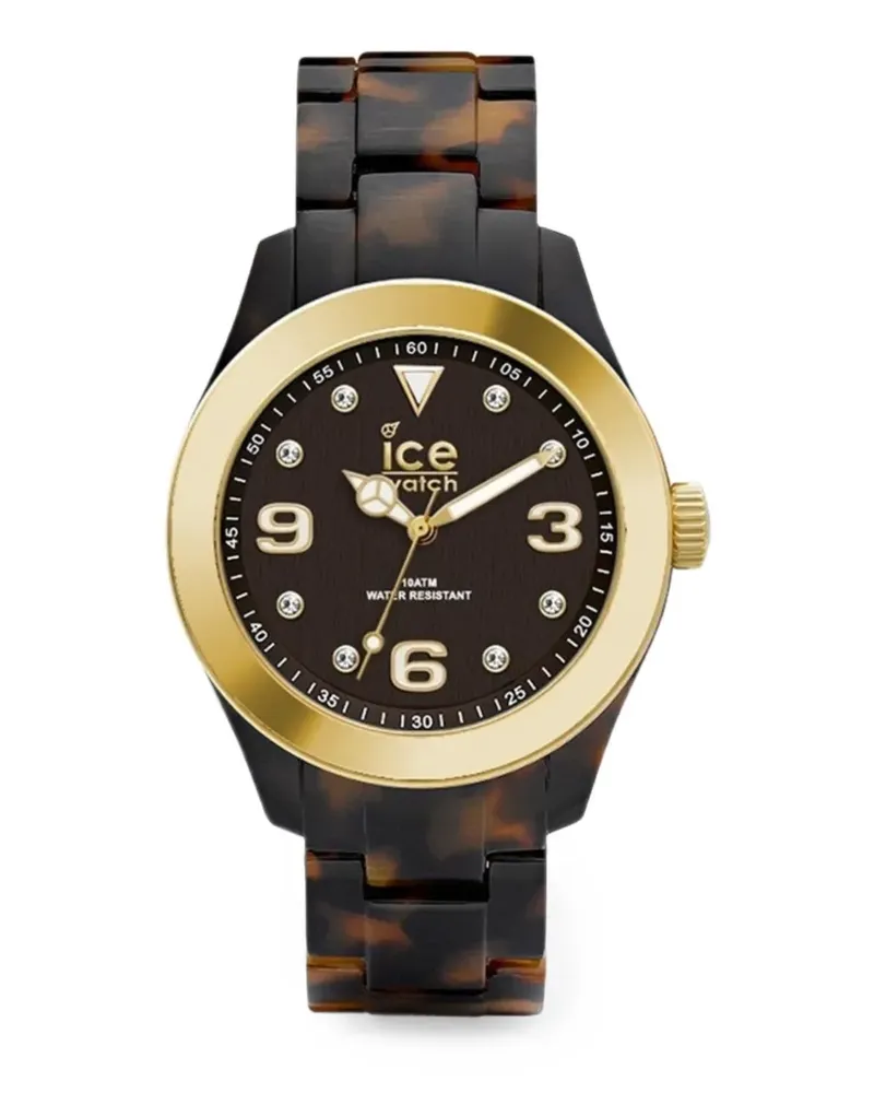 Ice Watch tortoiseshell-effect resin 43mm watch - Braun Braun