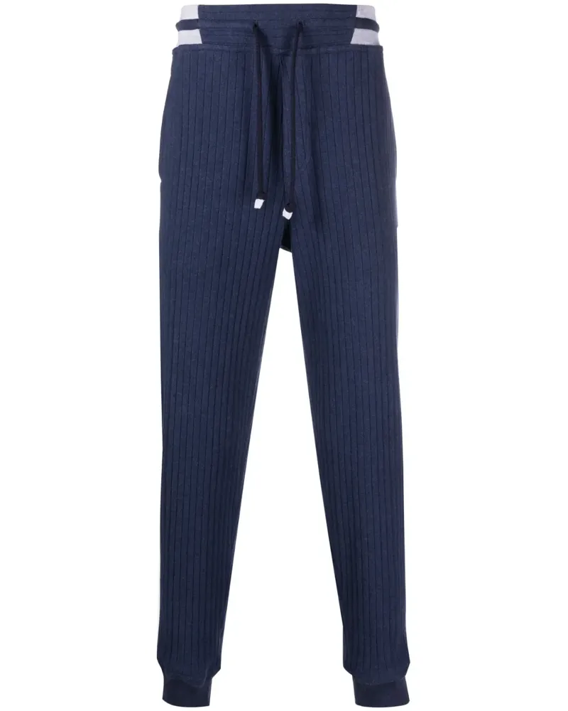 Brunello Cucinelli Jogginghose mit Stretchbund - Blau Blau
