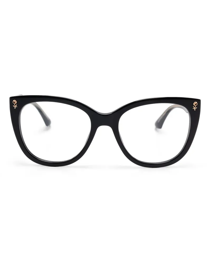 Etro Brille mit Cat-Eye-Gestell - Schwarz Schwarz