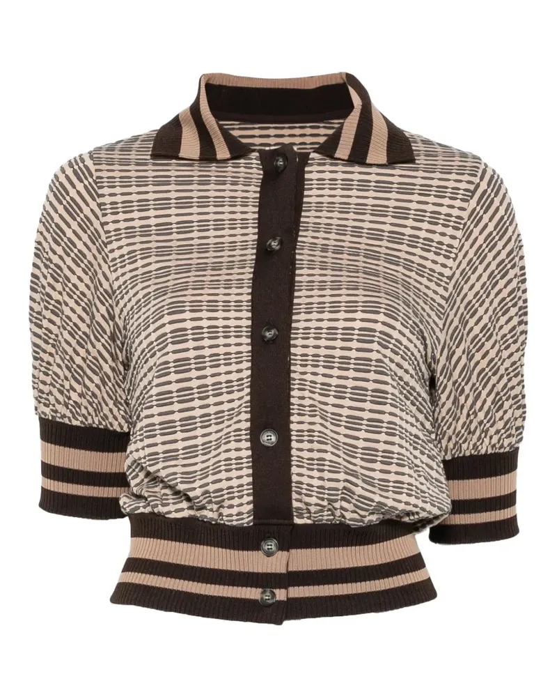 Antonio Marras buttoned polo shirt - Nude Nude