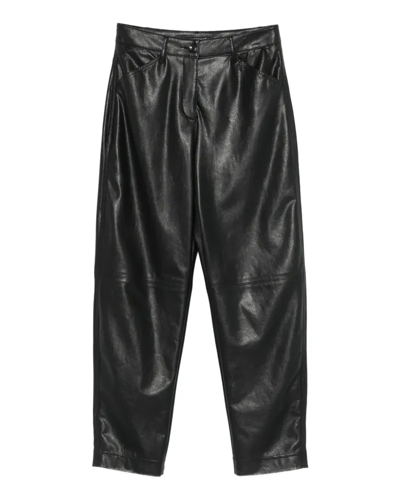 Luisa Cerano Klassische Cropped-Hose - Schwarz Schwarz