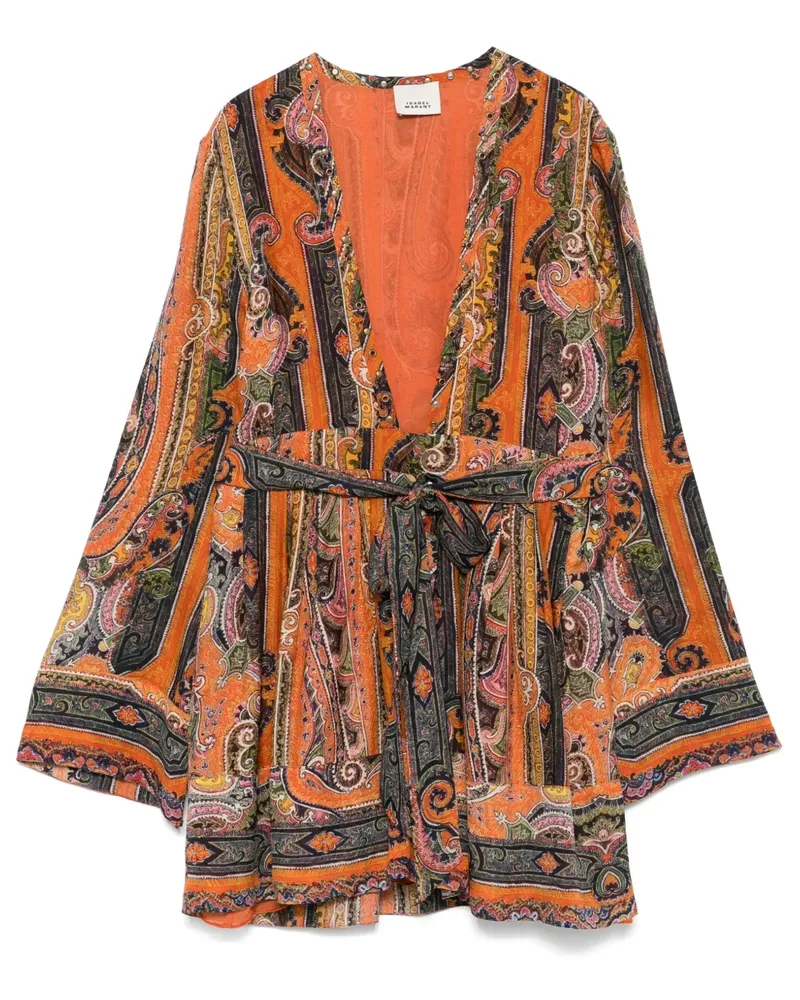 Isabel Marant Morgane Minikleid - Orange Orange