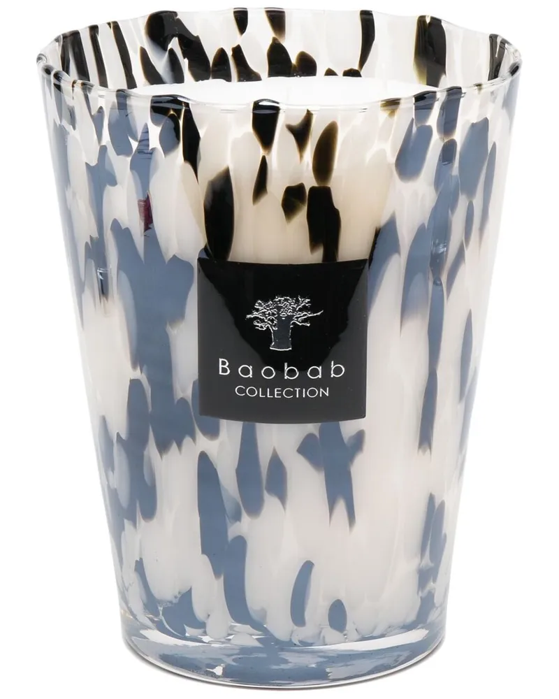 Baobab Collection Pearls Max 24 Duftkerze - Weiß Weiß