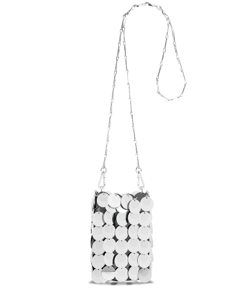 Paco Rabanne Sparkle Beuteltasche - Silber Silber