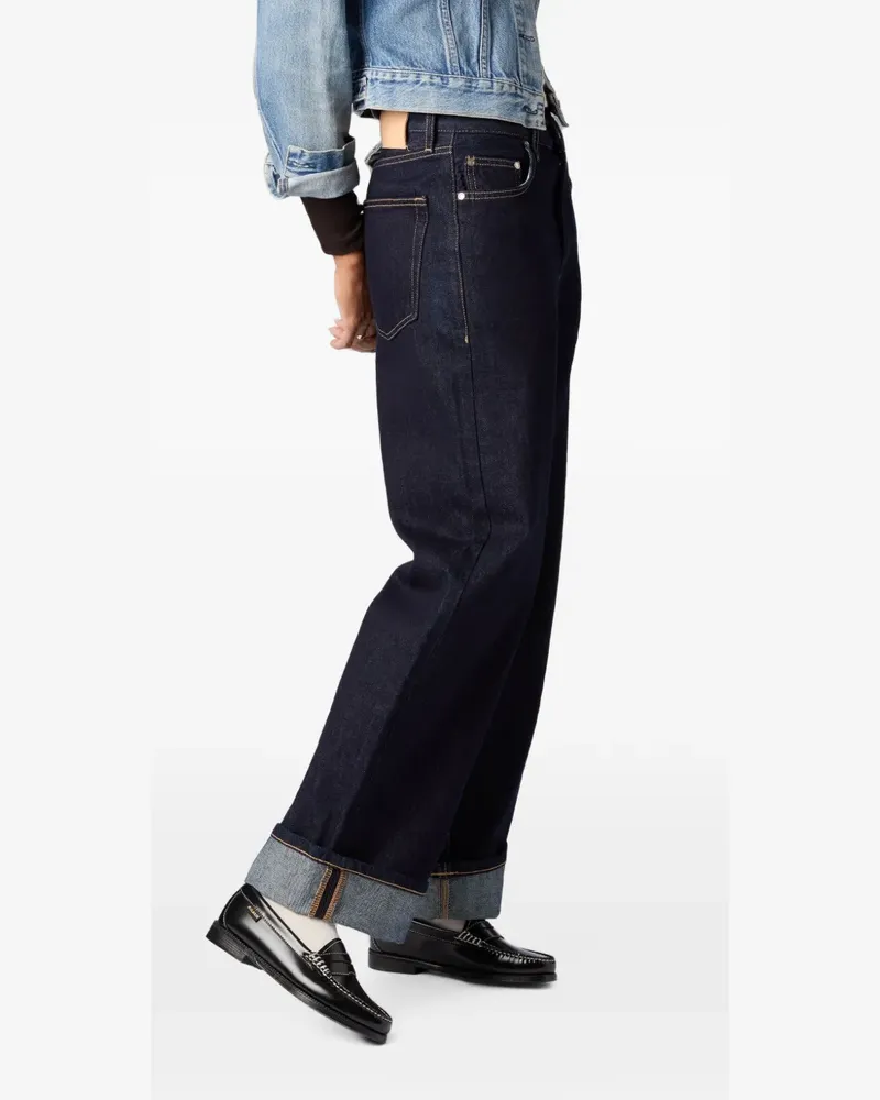 G.H. Bass & Co. Easy Weejuns Loafer mit Kontrastnähten - Schwarz Schwarz