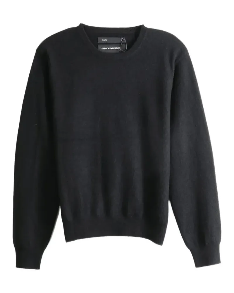 Frenckenberger crew-neck ribbed-trim sweater - Schwarz Schwarz