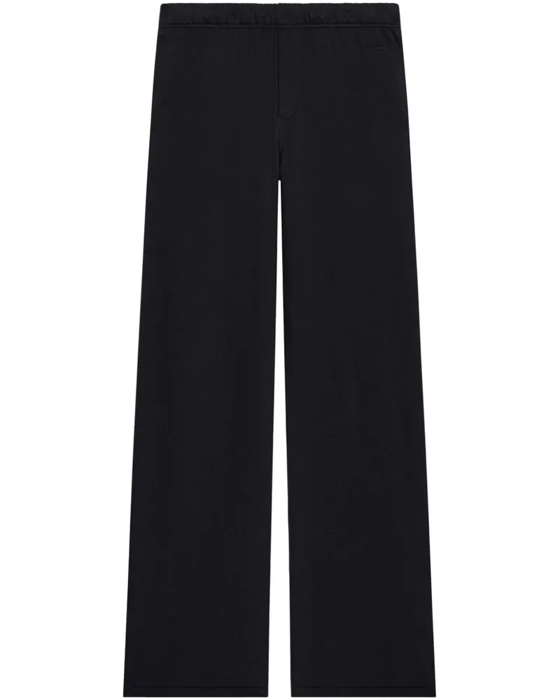 Courrèges Jogginghose mit Bootcut-Schnitt - Schwarz Schwarz