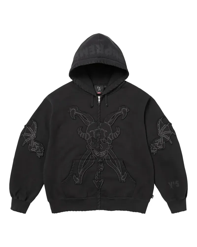 Supreme Being x Yohji Yamamoto Kapuzenjacke - Schwarz Schwarz