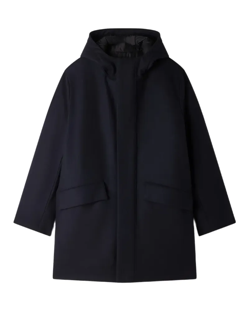 Sandro Kapuzenparka mit Reißverschluss - Blau Blau