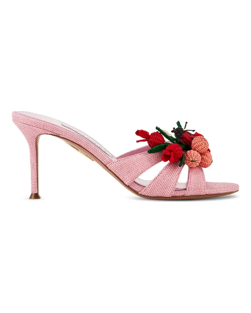 Aquazzura Botanica heeled sandals - Rosa Rosa
