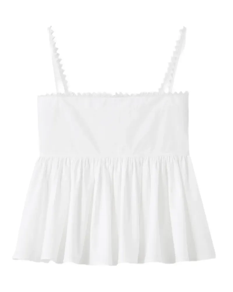 Jacquemus Traversin Oberteil - Weiß Weiß