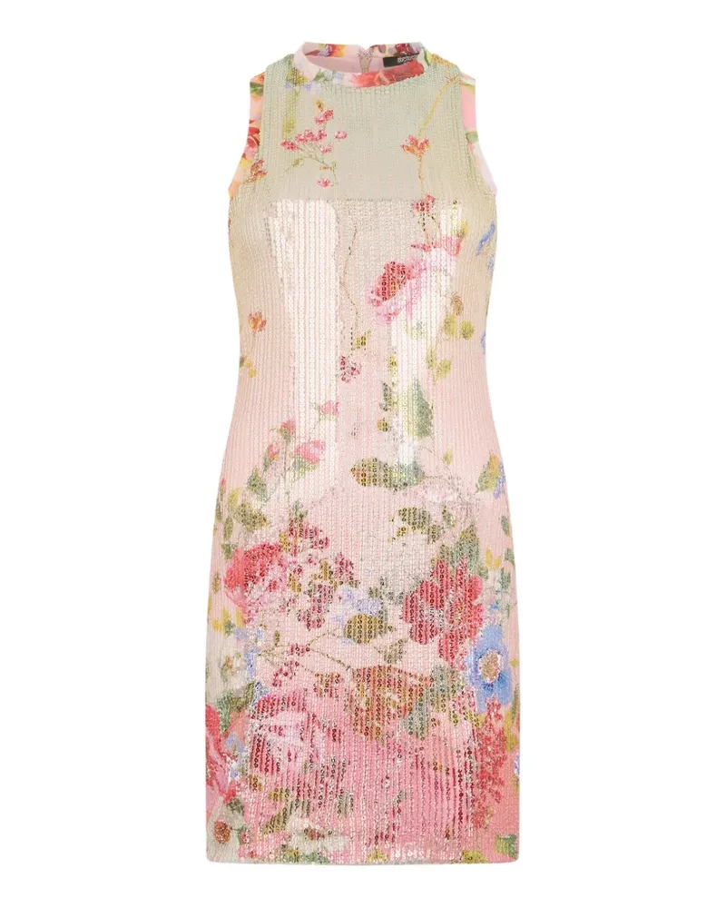 Roberto Cavalli Miami sequin-embellishment mini dress - Rosa Rosa
