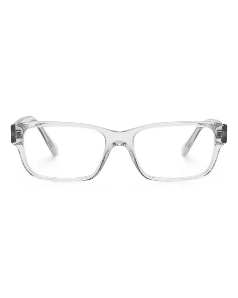 Prada Brille mit eckigem Gestell - Weiß Weiß