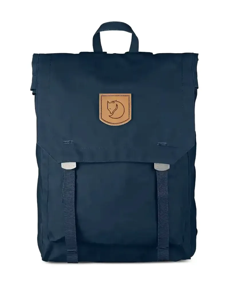 Fjäll Räven logo-patch backpack - Blau Blau
