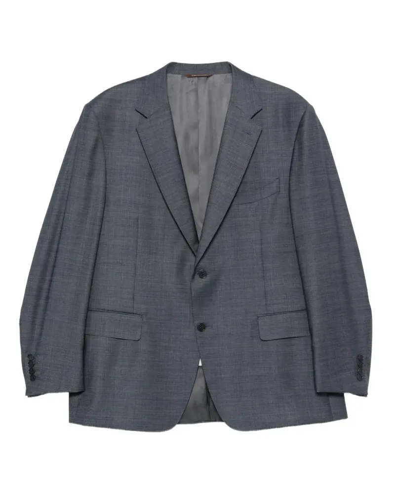 Canali Einreihiger Anzug - Blau Blau