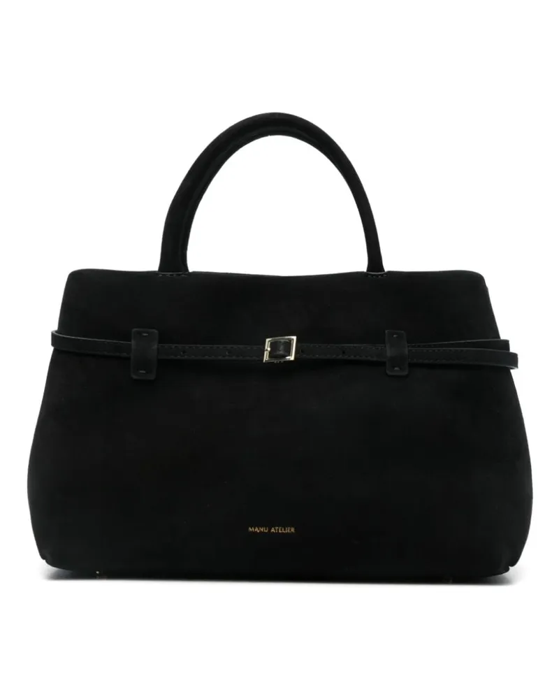 Manu Atelier Le Cambon Tote Bag 35cm - Schwarz Schwarz