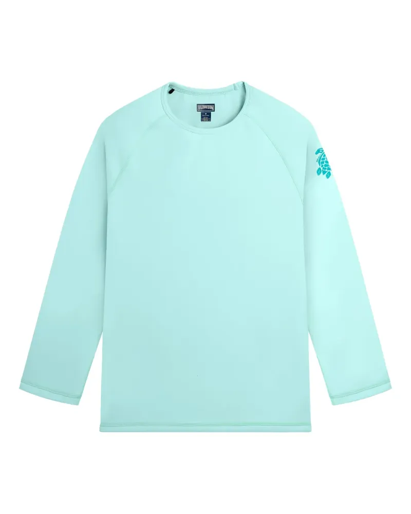 Vilebrequin long.-sleeves turtle T-shirt - Blau Blau