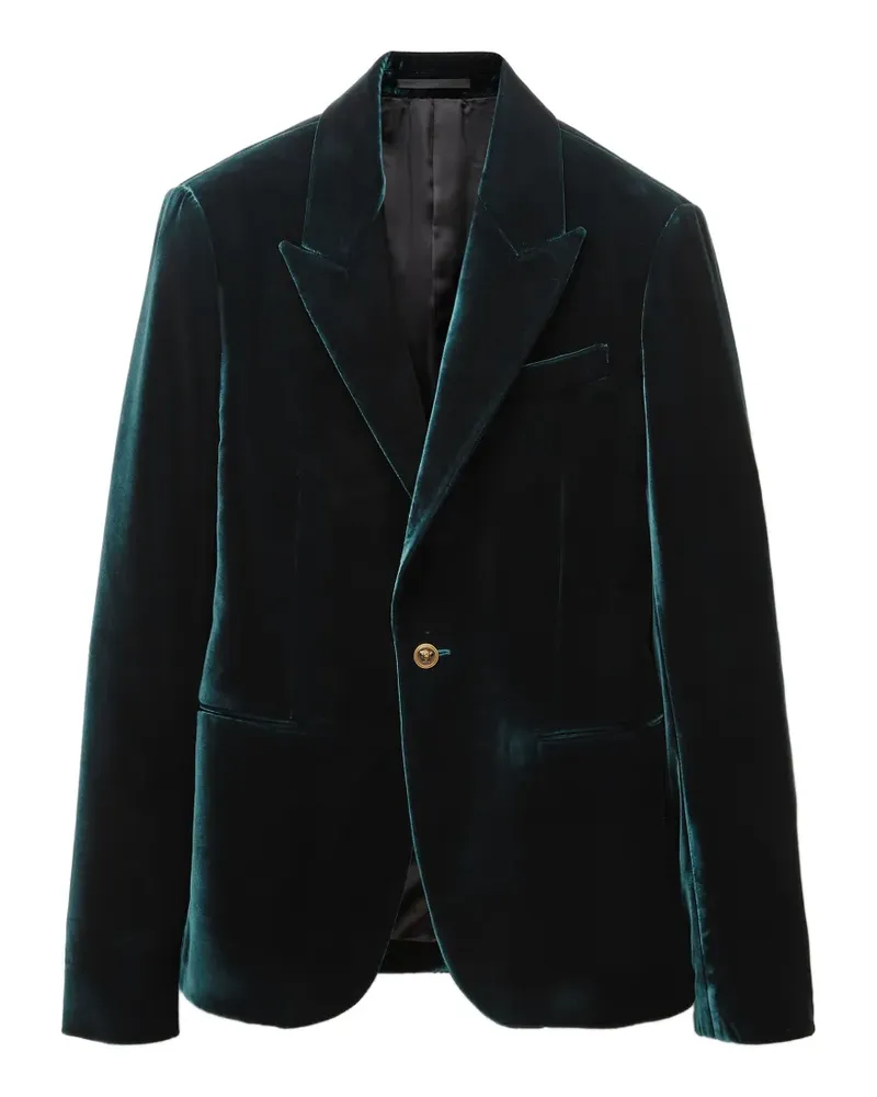 Versace viscose velvet blazer - Grün Grün