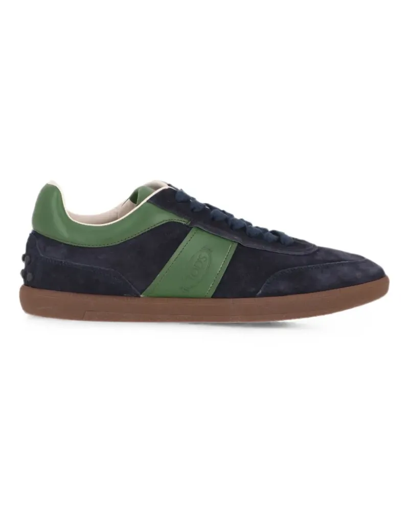 TOD'S Tabs Sneakers aus Wildleder - Blau Blau