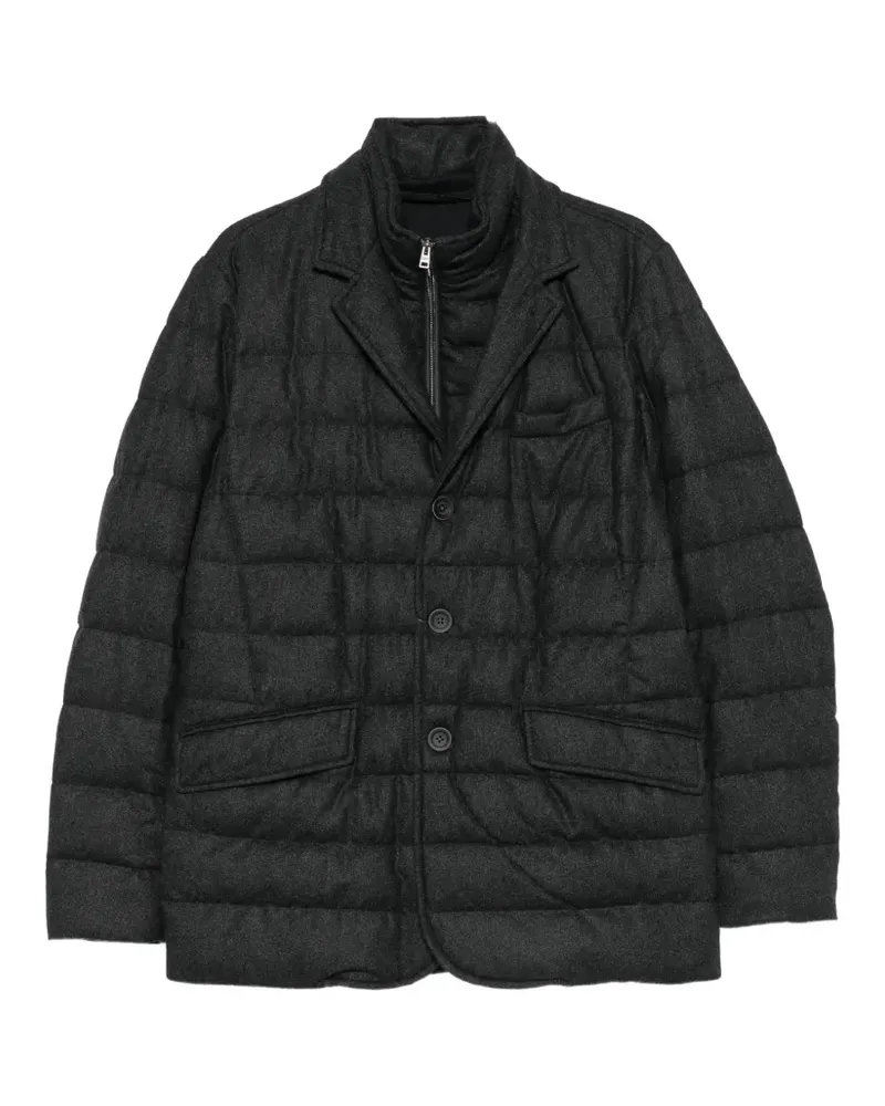 Herno quilted button-up jacket - Grau Grau