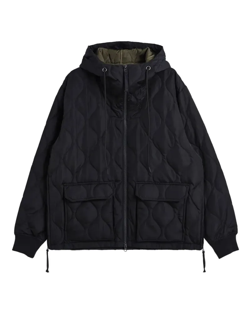TAION quilted jacket - Schwarz Schwarz