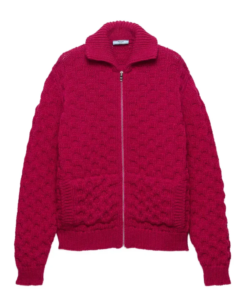 Prada Klassischer Cardigan - Rosa Rosa