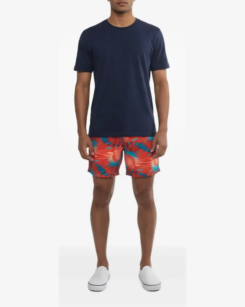 Vilebrequin Merise Batik-Badeshorts - Orange Orange