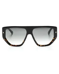 Dsquared2 Sonnenbrille mit eckigem Gestell Schwarz