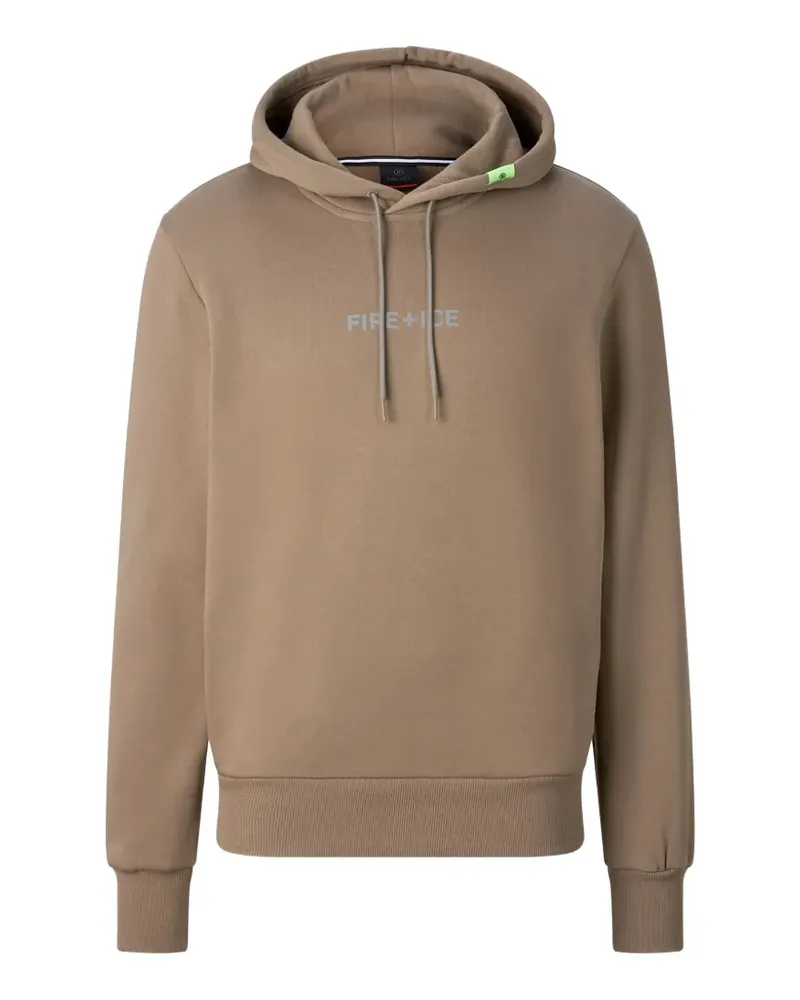Bogner Fire & Ice Covell Hoodie mit Logo - Braun Braun