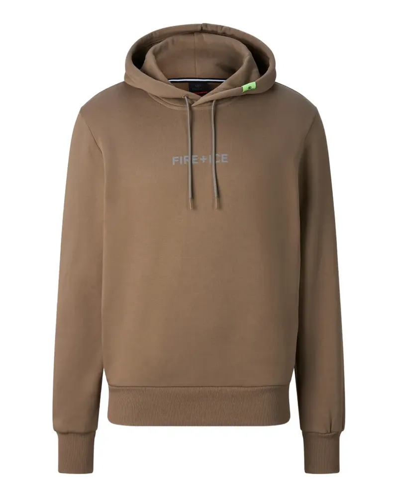 Bogner Fire & Ice Covell Hoodie mit Logo - Braun Braun