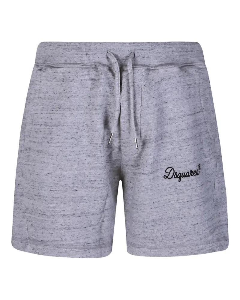 Dsquared2 Shorts mit Kordelzug - Grau Grau