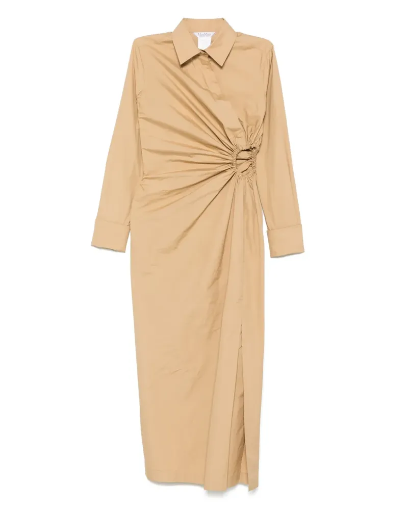 Max Mara Etere Midikleid - Nude Nude