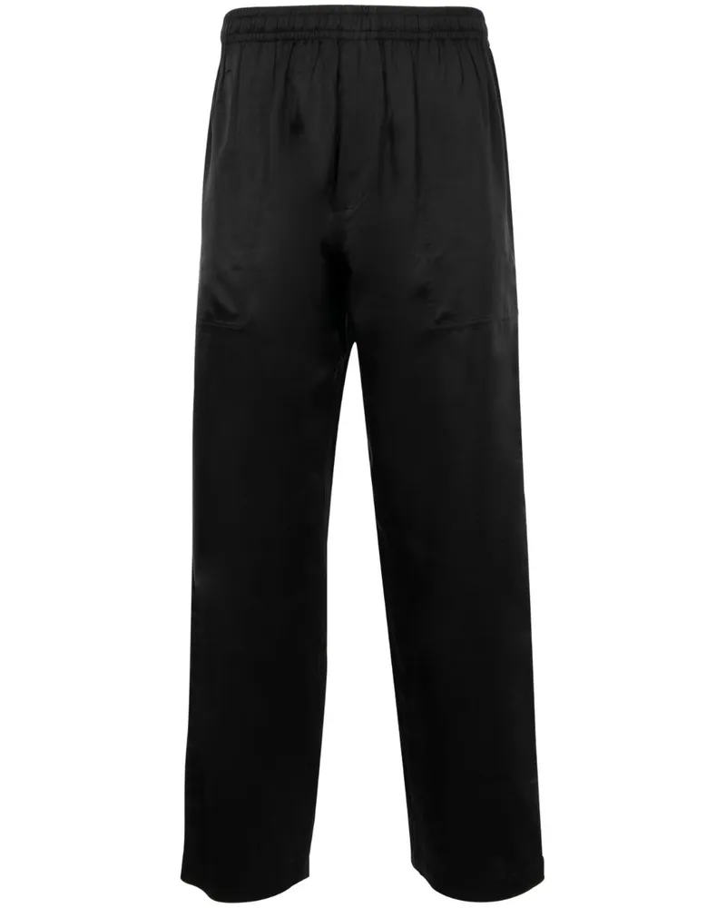 BODE Sporthose aus Satin - Schwarz Schwarz