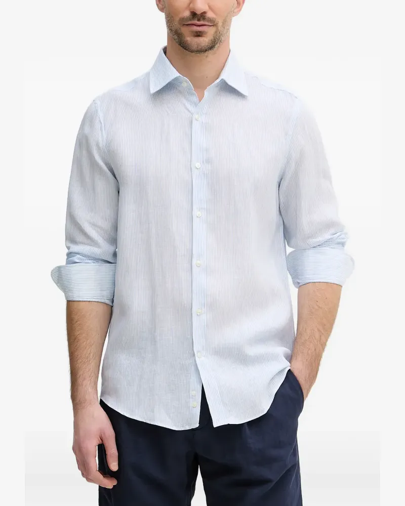 Paul & Shark linen shirt - Weiß Weiß