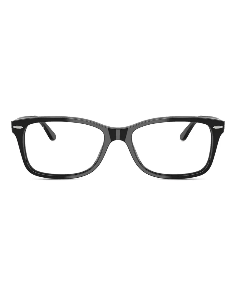 Ray Ban Brille mit eckigem Gestell - Schwarz Schwarz
