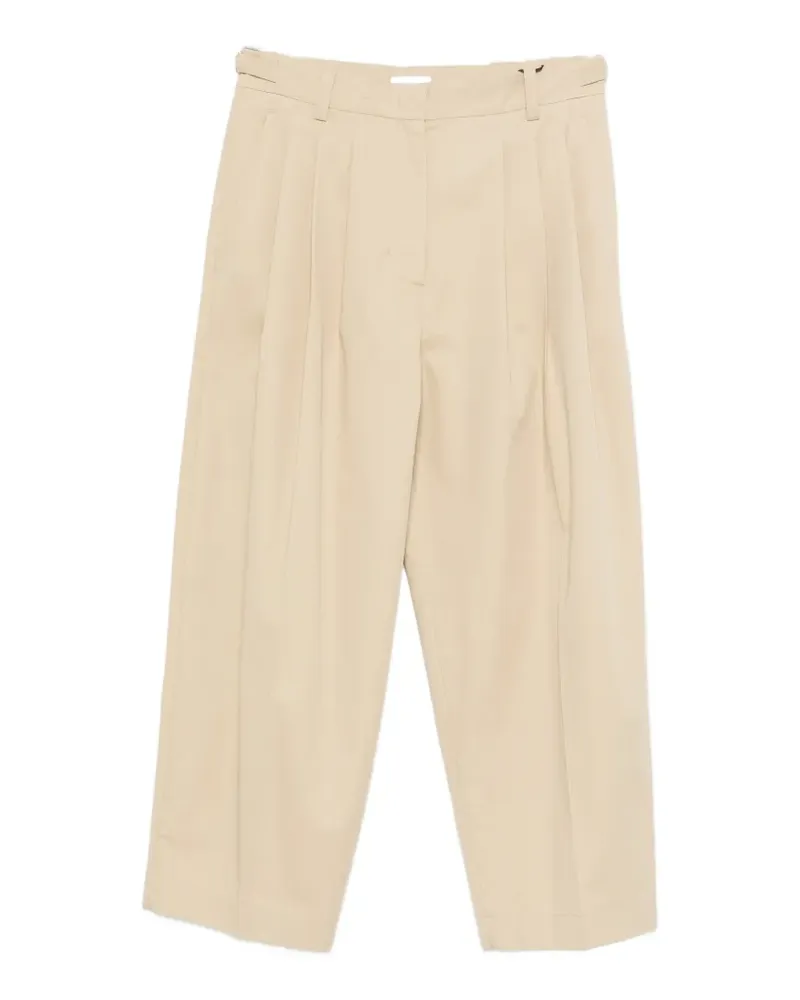 MARELLA pleated cropped trousers - Grau Grau