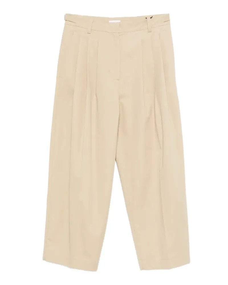 MARELLA pleated cropped trousers - Grau Grau