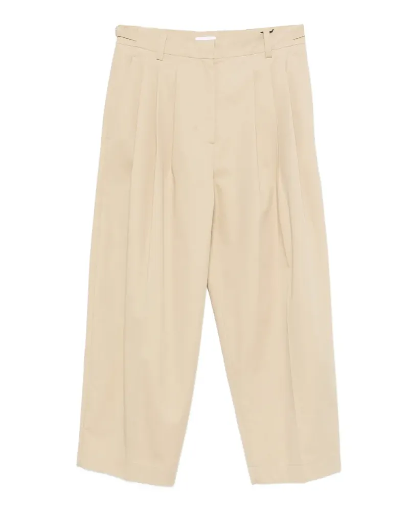 MARELLA pleated cropped trousers - Grau Grau