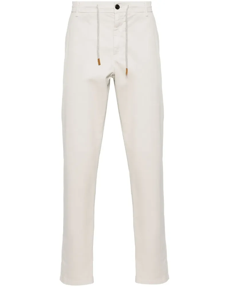 Eleventy Chino mit Kordelzugbund - Nude Nude