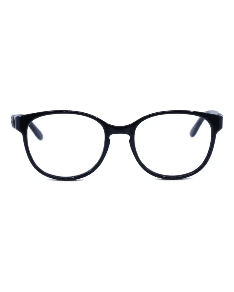 Jimmy Choo oval-frame glasses - Schwarz Schwarz
