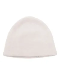 N.Peal Beanie im Layering-Look Nude