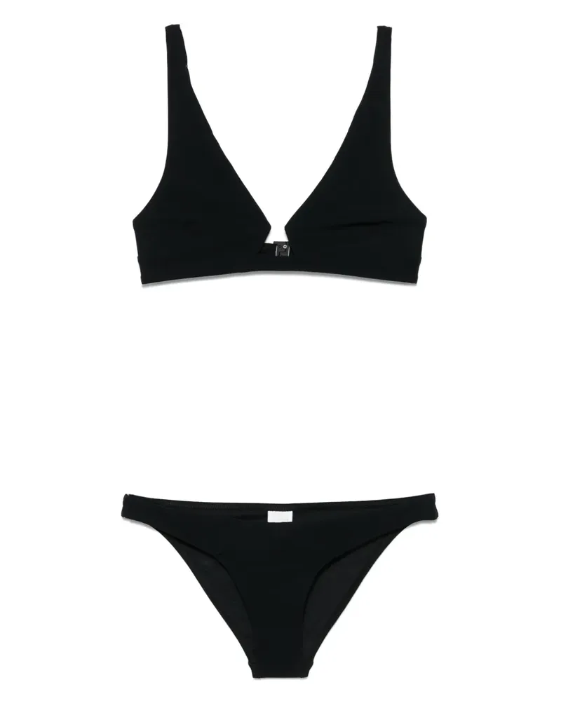 Zimmermann Wire Bikini vorne - Schwarz Schwarz