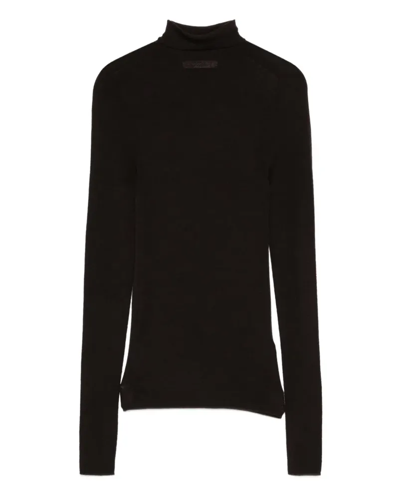 Dorothee Schumacher high-neck long-sleeve sweater - Braun Braun