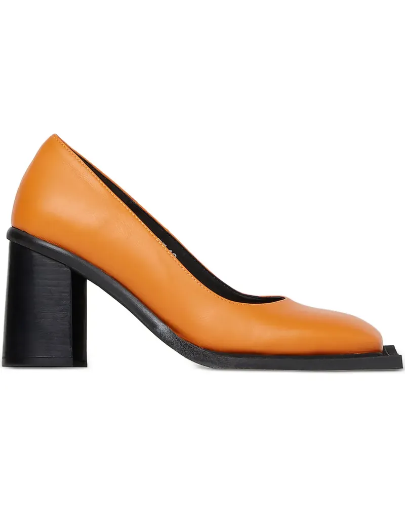 Ninamounah Pumps 80mm - Orange Orange
